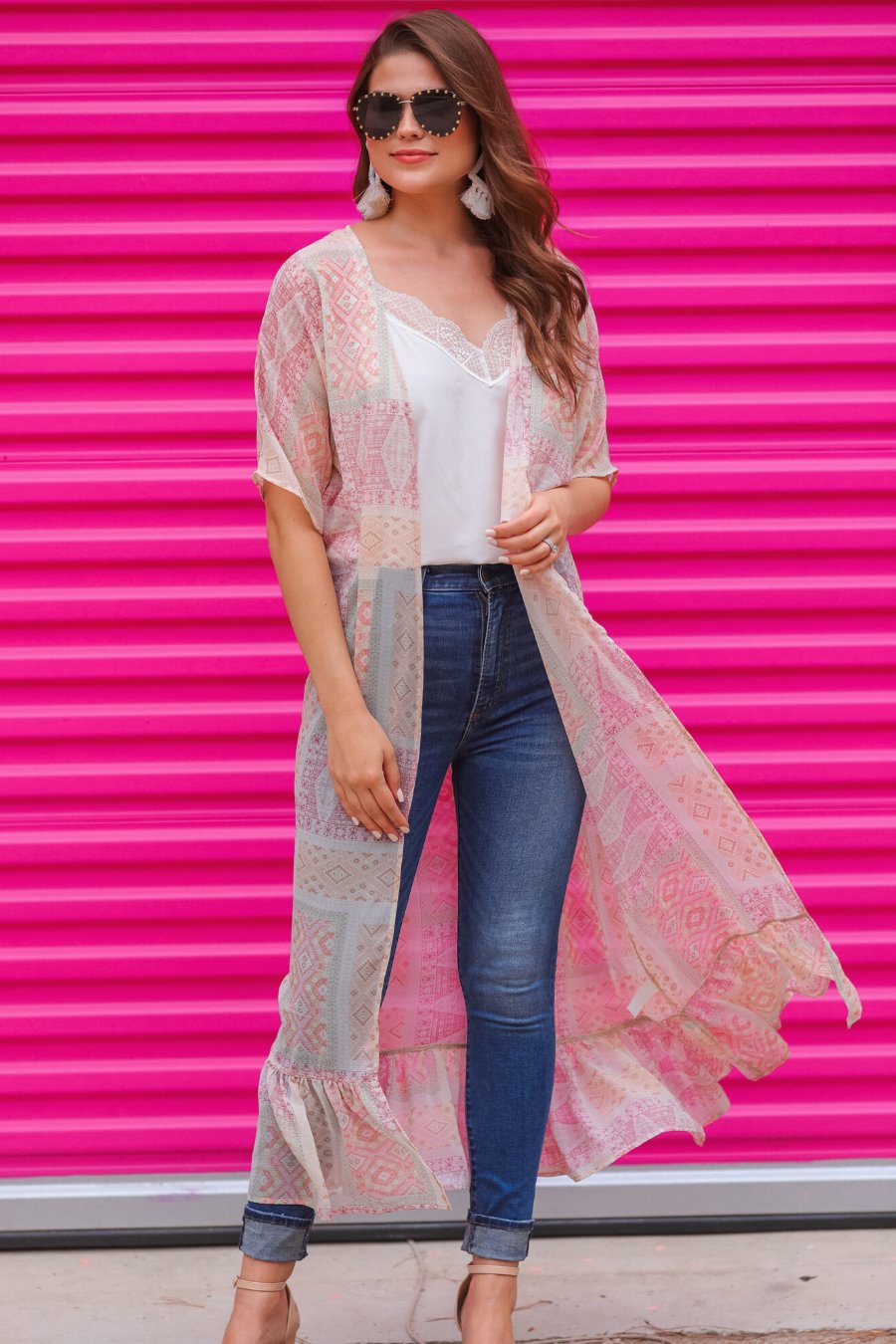 Pixie Patchwork Duster - Jess Lea Boutique