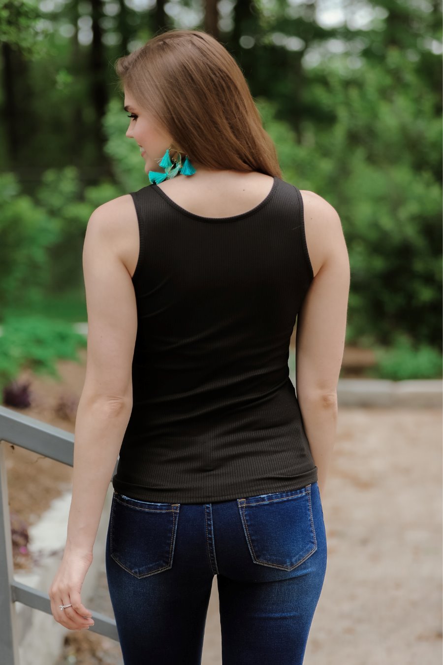 Basic Ribbed Tank Top - Jess Lea Boutique