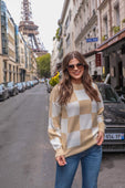 PREORDER-Check Yes Checkered Sweater