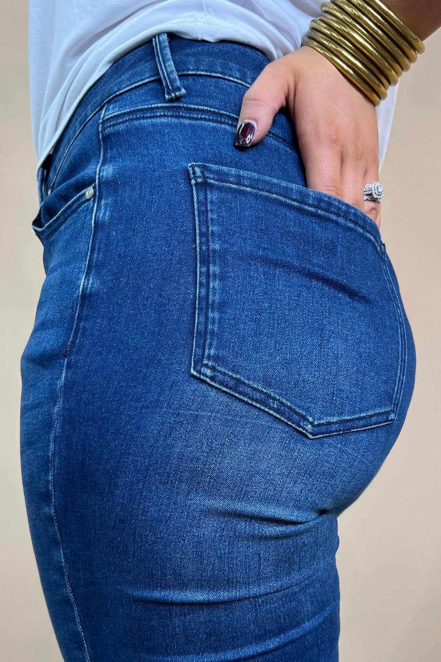 PREORDER-Chesney Mid Rise Flare Jeans