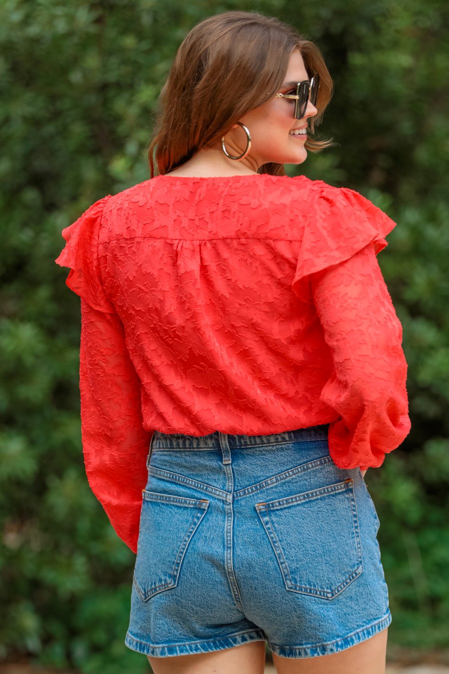 PREORDER-Going Places Ruffle Bodysuit
