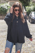 Harper Button Top