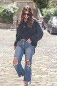 Harper Button Top