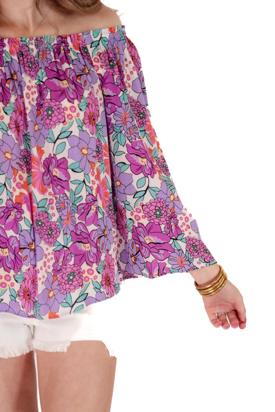 PREORDER-In Bloom Off The Shoulder Top