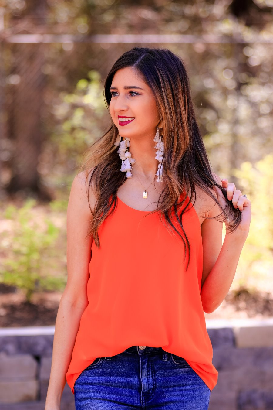 Leah Woven Cami - Jess Lea Boutique