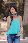 Leah Woven Cami - Jess Lea Boutique