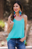 Leah Woven Cami - Jess Lea Boutique
