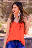 Leah Woven Cami - Jess Lea Boutique