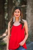 Leah Woven Cami - Jess Lea Boutique