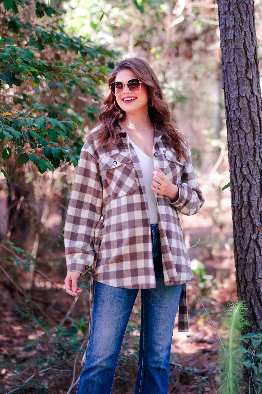 PREORDER-Maple Plaid Shacket