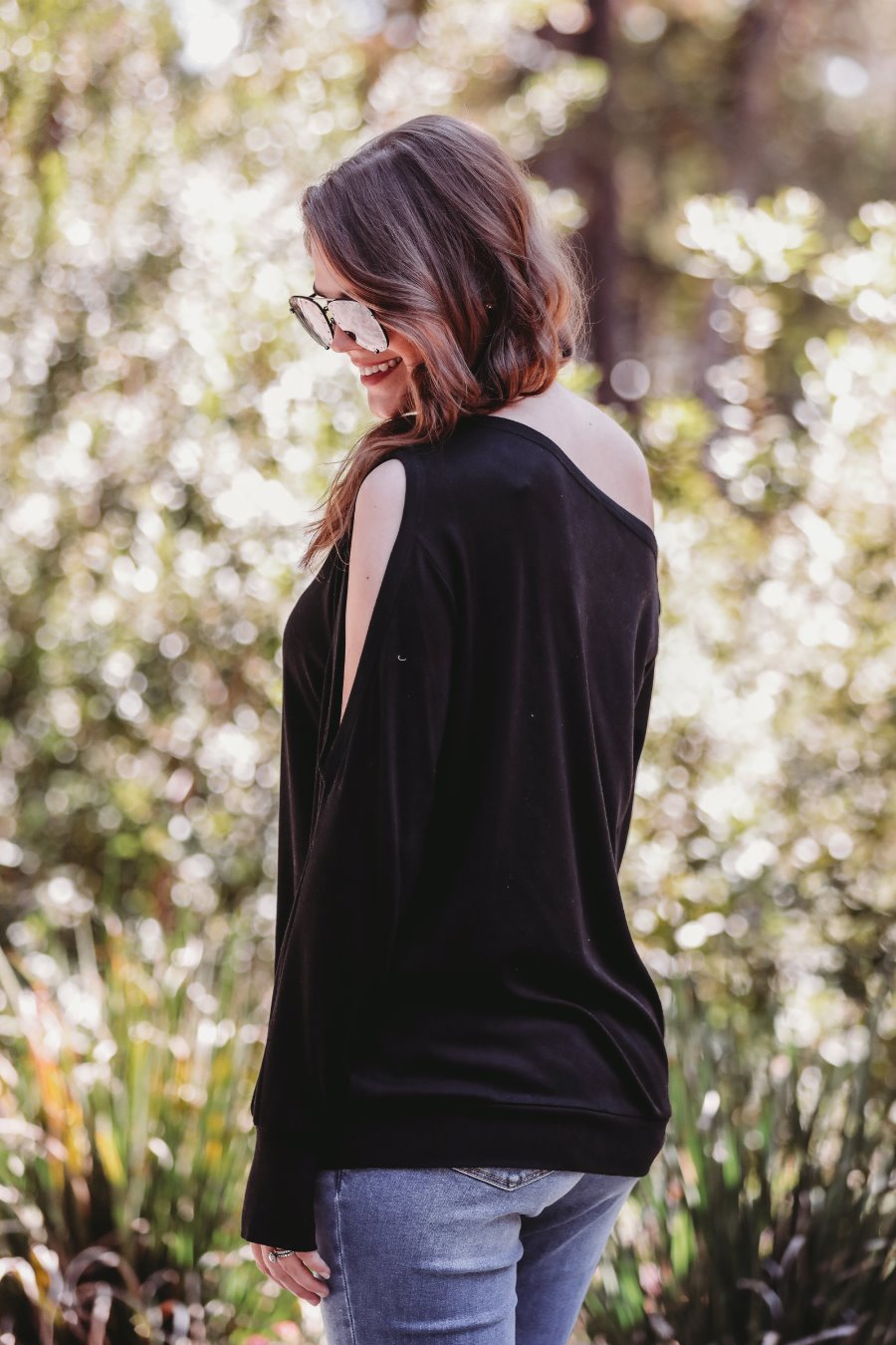 PREORDER-Never Basic Cold Shoulder Top
