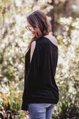 PREORDER-Never Basic Cold Shoulder Top