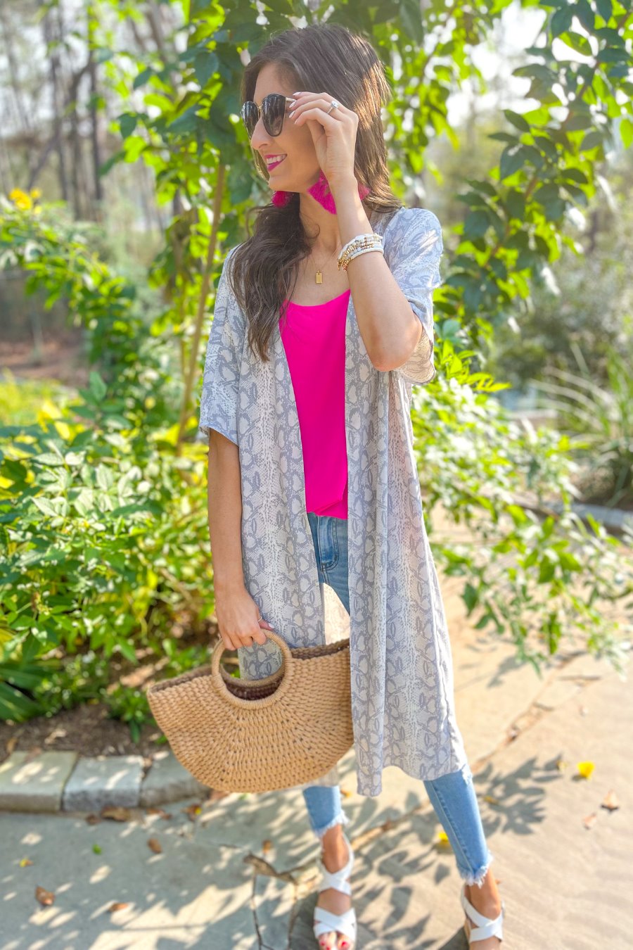 Sadie Snake Kimono - Jess Lea Boutique