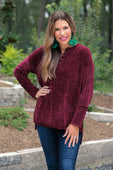 Victoria Chenille Tunic - Jess Lea Boutique