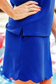 Make It Count Textured Set- Royal Blue