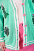 PREORDER- Spruce Trees Relaxed Cardigan - Jess Lea Boutique
