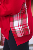 PREORDER- Juniper Plaid Pullover- Red - Jess Lea Boutique