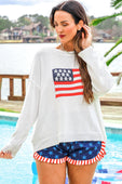 USA Flag Sweater