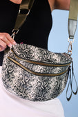 Running Errands Bum Bag- Sylvie Snake