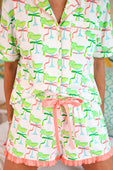 Margarita Moment Ruffle Pajama Set
