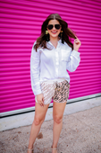 Stay Wild Tiger Drawstring Everyday Shorts - Jess Lea Boutique