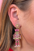 Pink Nutcracker Vibes Earrings