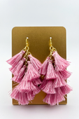 Bella Tiered Tassel Earrings - Jess Lea Boutique