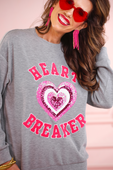 Heart Breaker Sequin Pullover - Jess Lea Boutique