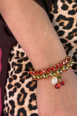 Golden Cherry Bracelet - Jess Lea Boutique