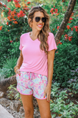 PREORDER-Spring Fling Floral Everyday Shorts - Jess Lea Boutique