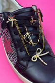 Bows & Chains Shoe Charm Set - Jess Lea Boutique