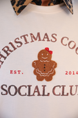 PREORDER- Christmas Cookie Social Club Luxe Pullover - Jess Lea Boutique