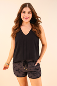 Starry Night Drawstring Everyday Shorts - Jess Lea Boutique