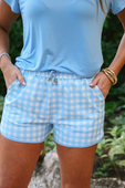 PREORDER-Springtime Gingham Everyday Shorts - Jess Lea Boutique