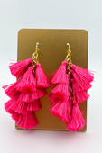 Bella Tiered Tassel Earrings - Jess Lea Boutique