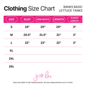 Banks Basic Lettuce Tank - Jess Lea Boutique