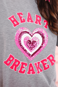 Heart Breaker Sequin Pullover - Jess Lea Boutique