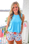 Patriotic Popsicles Everyday Shorts