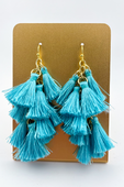 Bella Tiered Tassel Earrings - Jess Lea Boutique