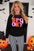 Spooky Vibes Pullover - Jess Lea Boutique