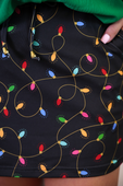 PREORDER- Christmas Lights Skort - Jess Lea Boutique