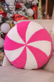 PREORDER- Pink Peppermint Pillow - Jess Lea Boutique