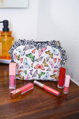 Butterfly Bliss Quilted Ruffle Bag