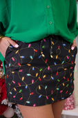 PREORDER- Christmas Lights Skort - Jess Lea Boutique