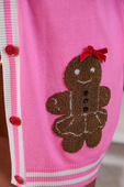 PREORDER- Ginny The Gingerbread Girl Long Cardigan - Jess Lea Boutique