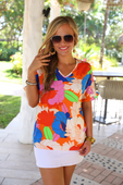 Sweet Sunshine Floral Top - Jess Lea Boutique