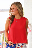 Banks Basic Lettuce Tank- Red