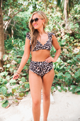 On The Lookout Three Piece Swimsuit Set - Jess Lea Boutique