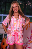 PREORDER- Gigi The Ghost Ruffle Pajama Set - Jess Lea Boutique