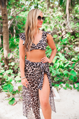 On The Lookout Three Piece Swimsuit Set - Jess Lea Boutique
